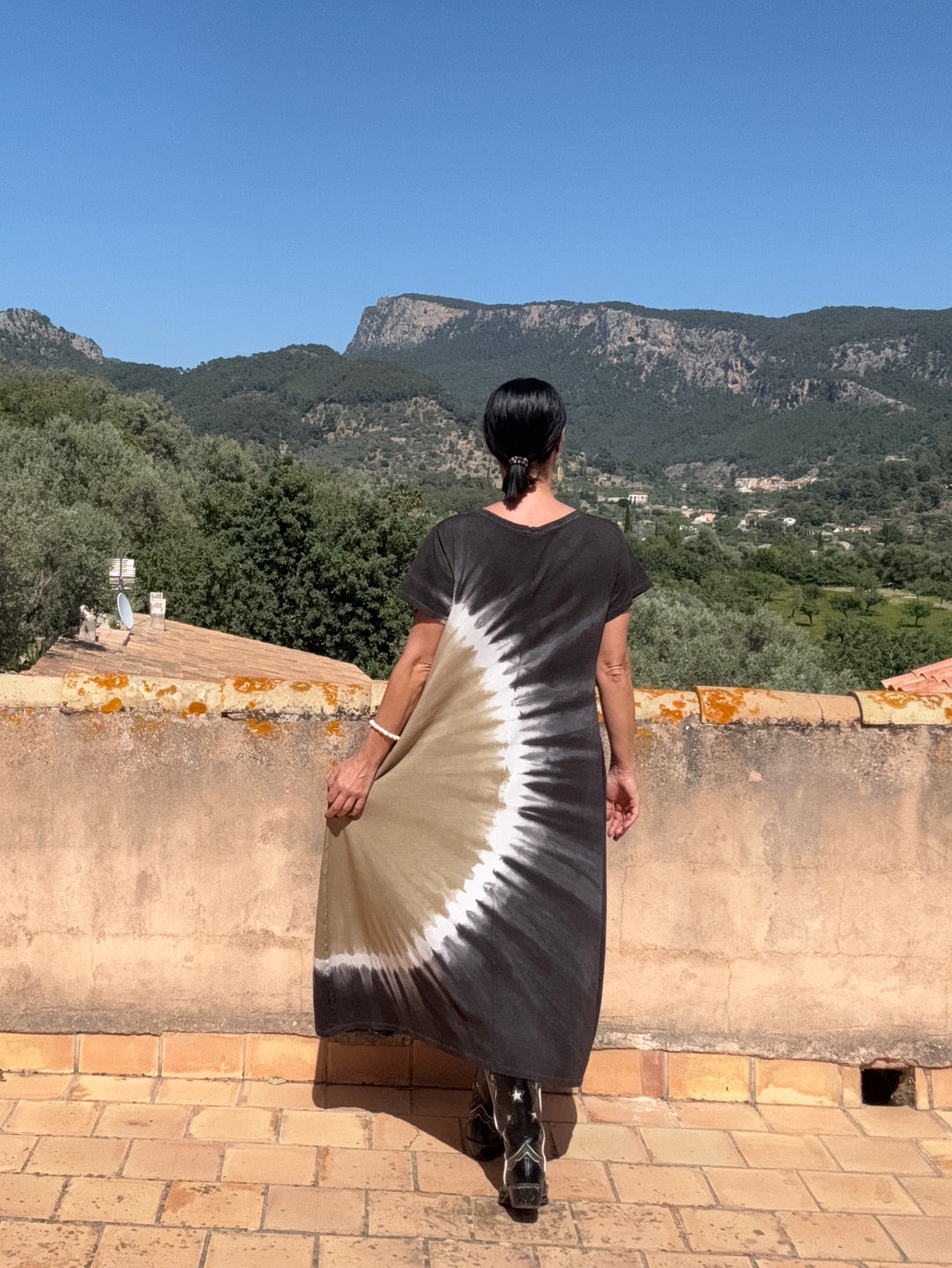 Vela Tie Dye Dress - One Size