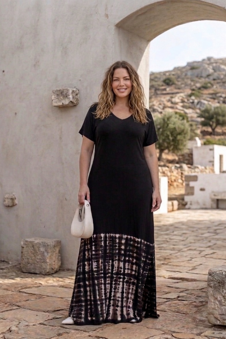 Elara Tie Dye Kjole - One Size