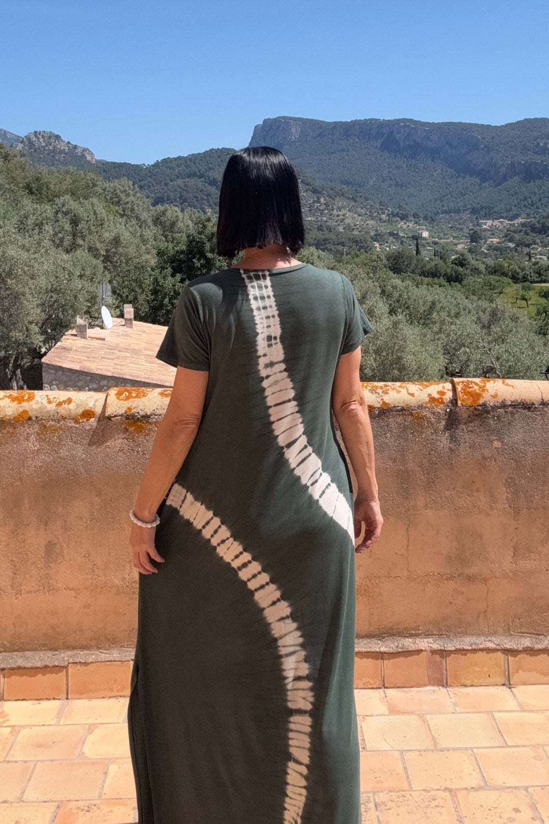 Zina Tie Dye Kjole - One Size