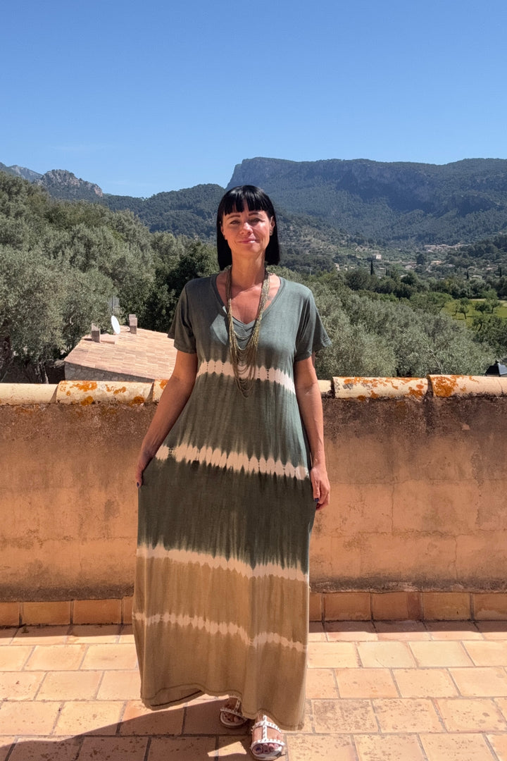 Elara Tie Dye Kjole - One Size