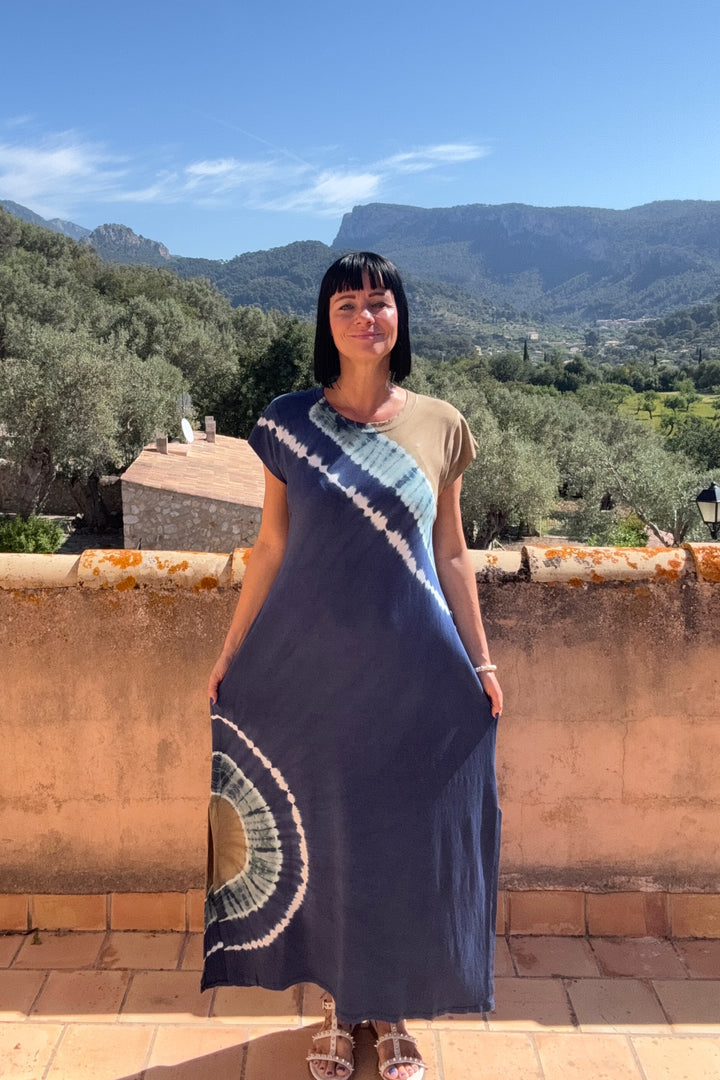 Senira Tie Dye Kjole - One Size