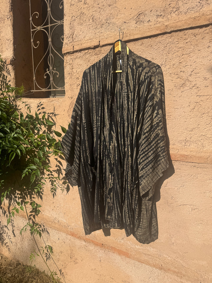 Zebra kimono - Kort - One SIze