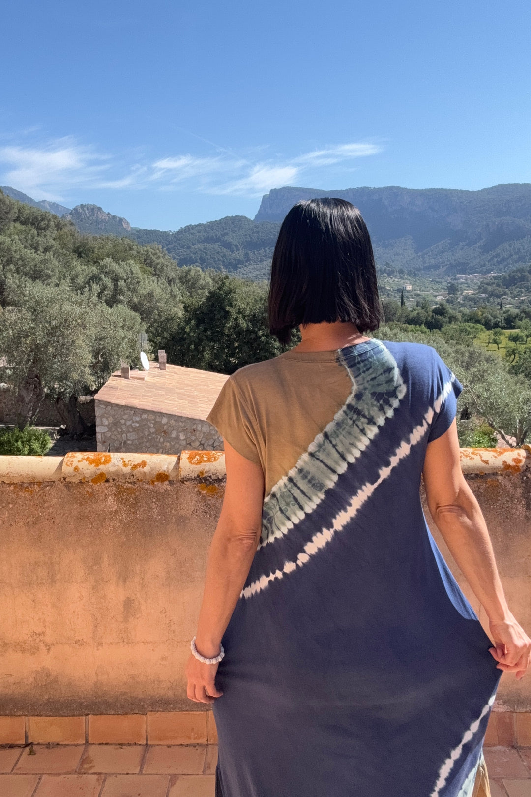 Senira Tie Dye Kjole - One Size