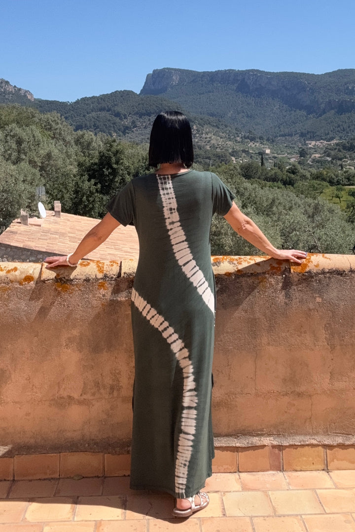 Zina Tie Dye Kjole - One Size