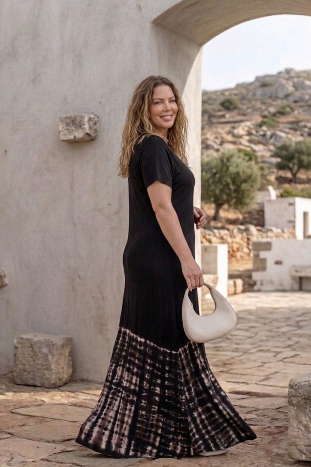 Elara Tie Dye Kjole - One Size