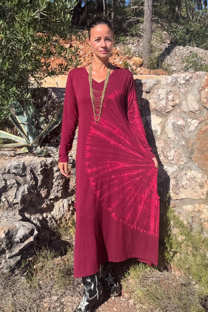 Amoura Tie Dye Kjole - One Size