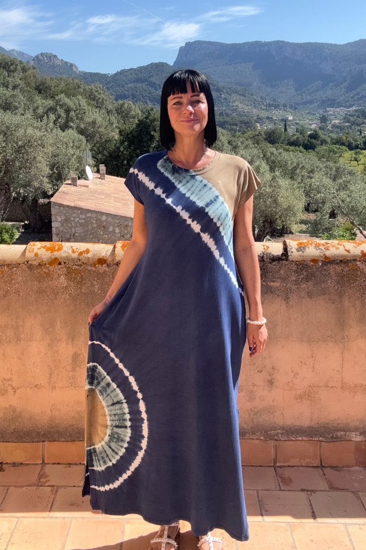Senira Tie Dye Kjole - One Size