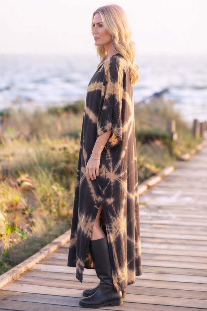 Sabi Palm Kaftan - One Size