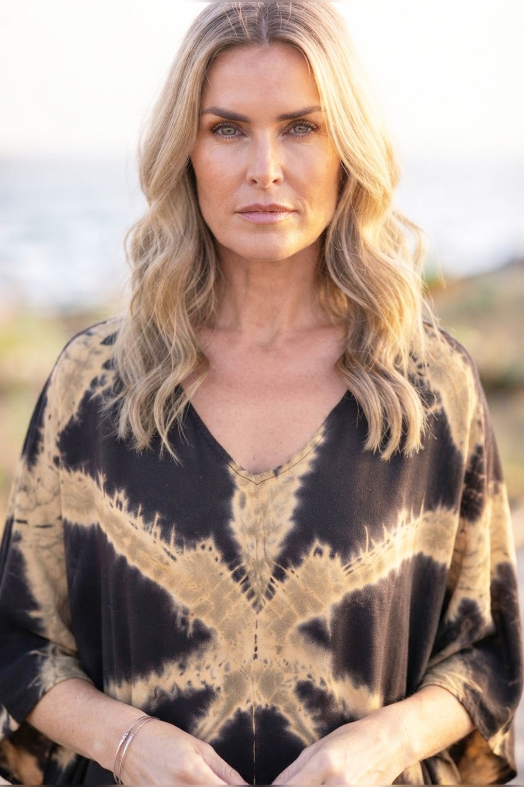 Sabi Palm Kaftan - One Size