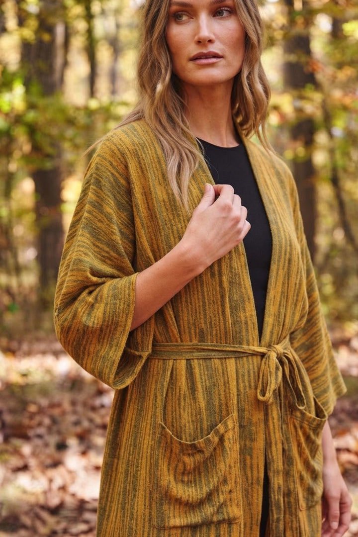 Kimono Safran - Kurz – Einheitsgröße