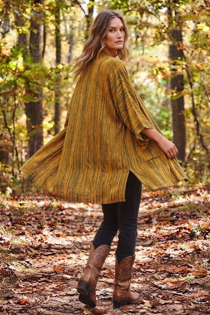 Kimono Safran - Kurz – Einheitsgröße