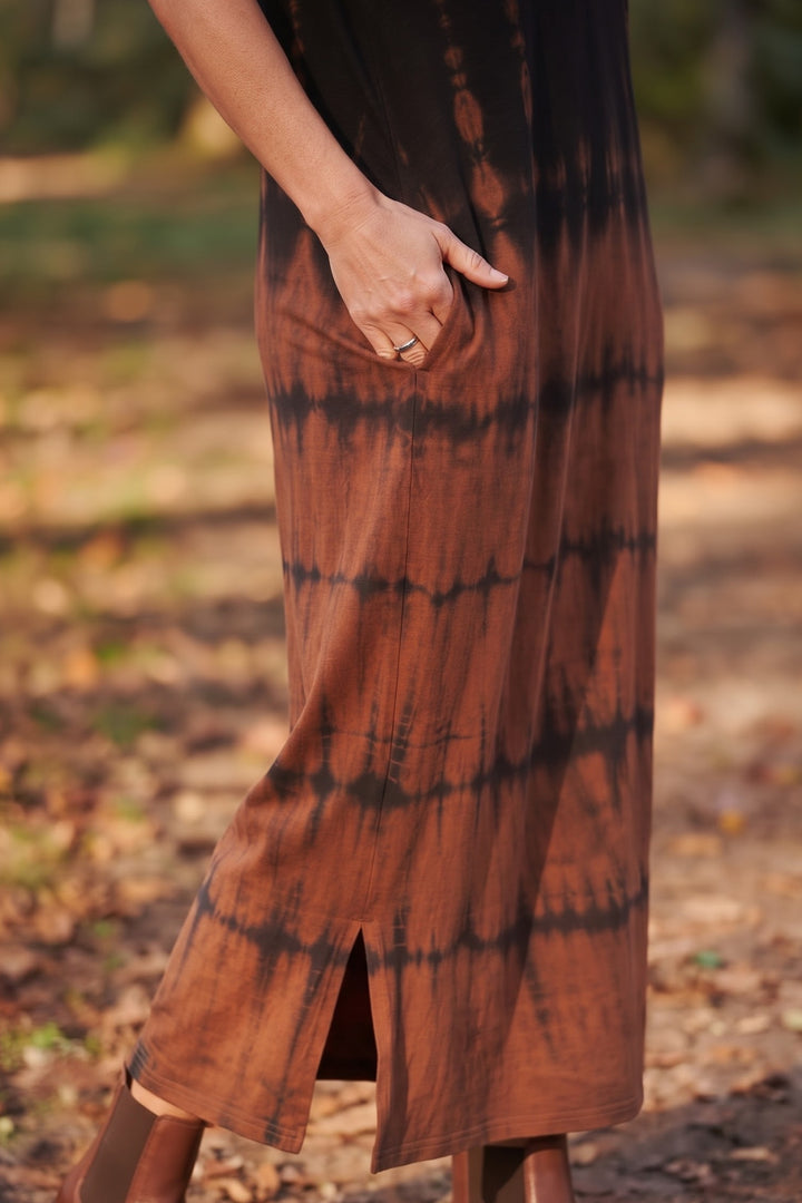 Zina Tie Dye Kjole - One Size
