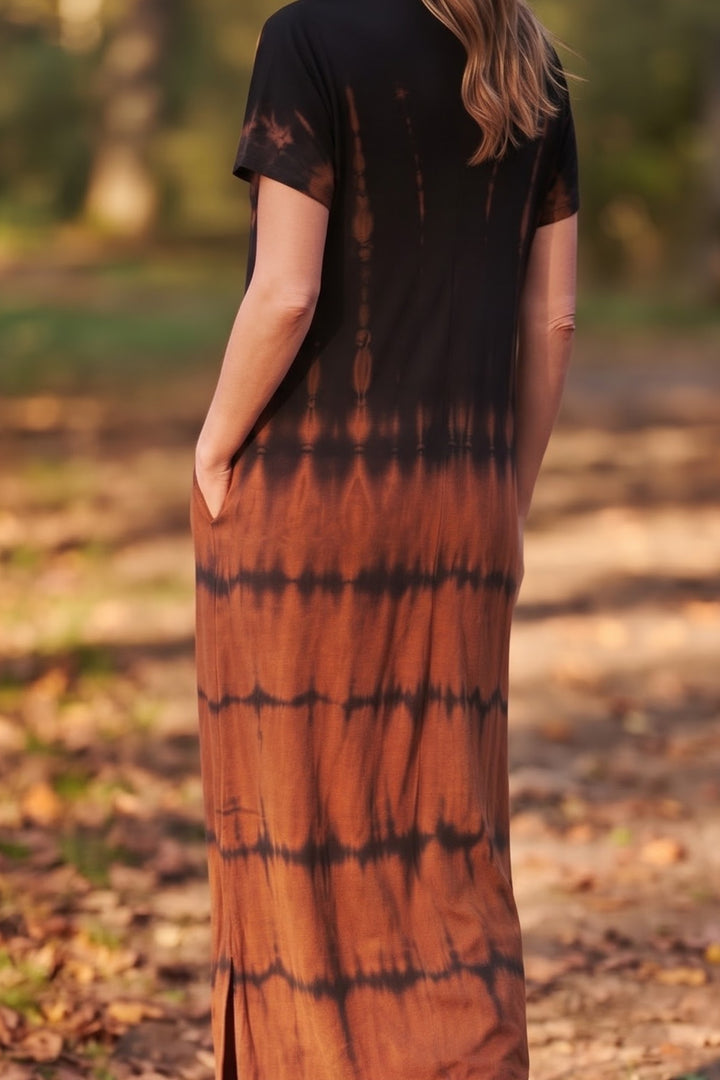 Zina Tie Dye Kjole - One Size