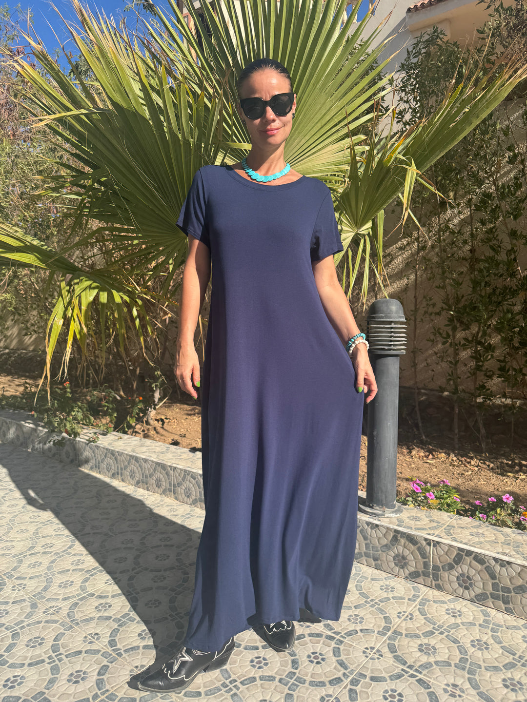 Sally dress - Blue
