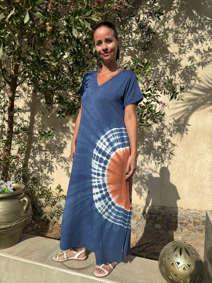 Samia Batikkleid – Einheitsgröße
