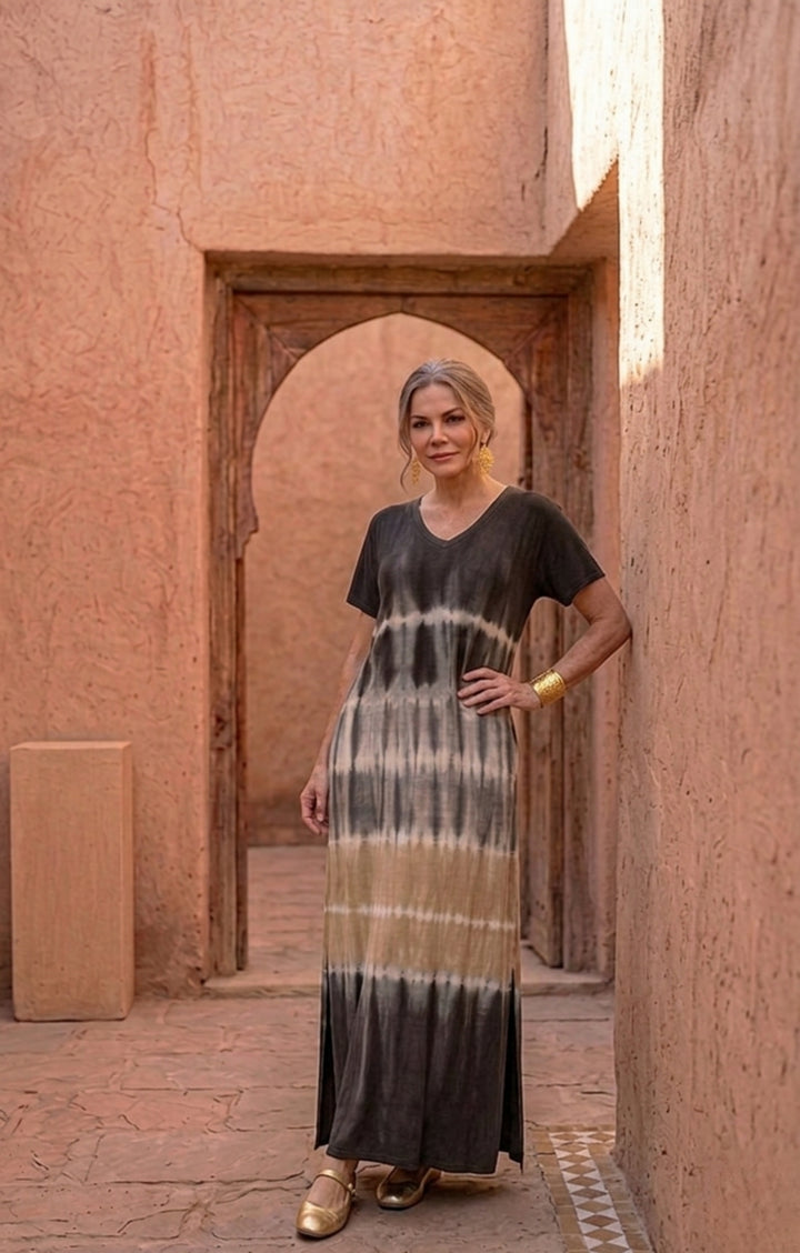 Kaela Tie Dye Klänning - One Size