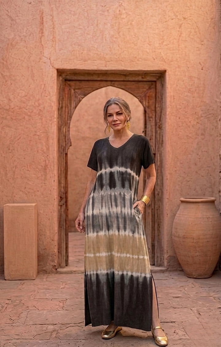 Kaela Tie Dye Klänning - One Size