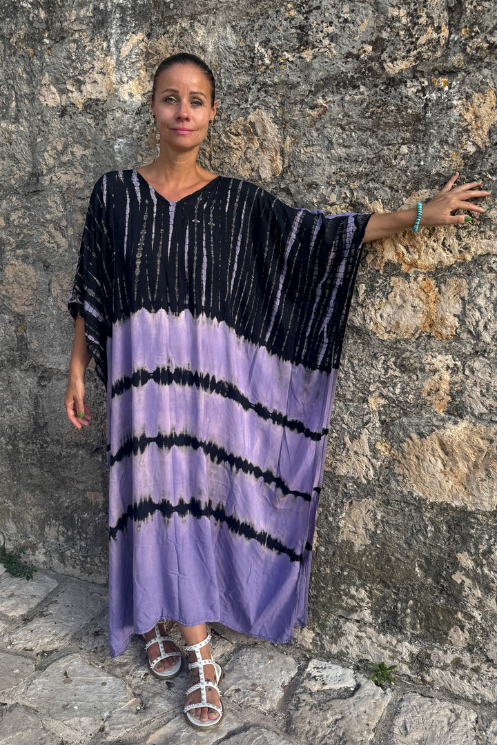 Kaftan -  Tie Dye Aurora - One Size
