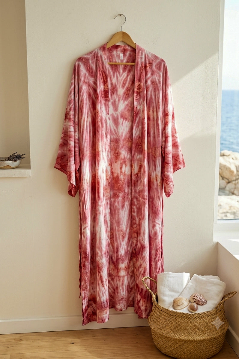 Kimono Pink Dahlia - One Size