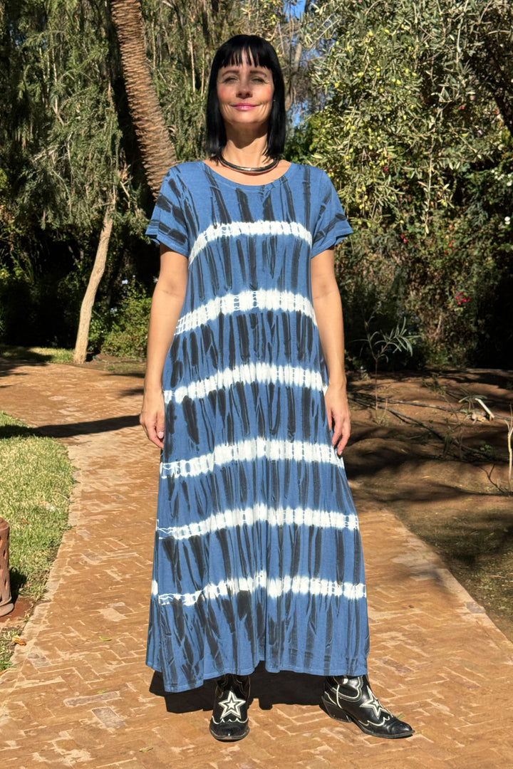 Nayla - Tie Dye Kjole - One Size