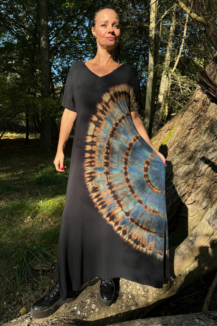 Nora Tie Dye Dress - One Size