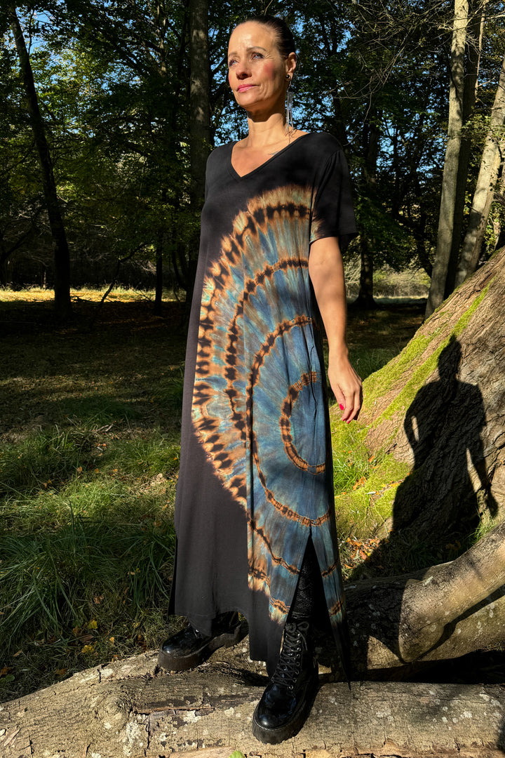 Nora Tie Dye Dress - One Size