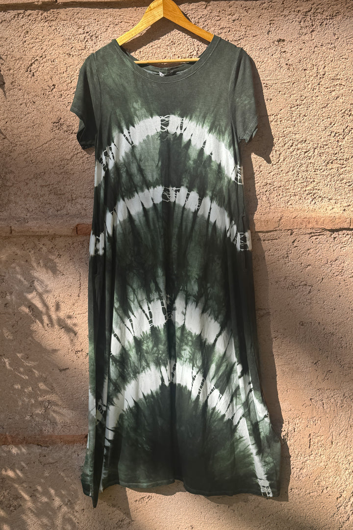 Noura - Tie Dye Kjole - One Size