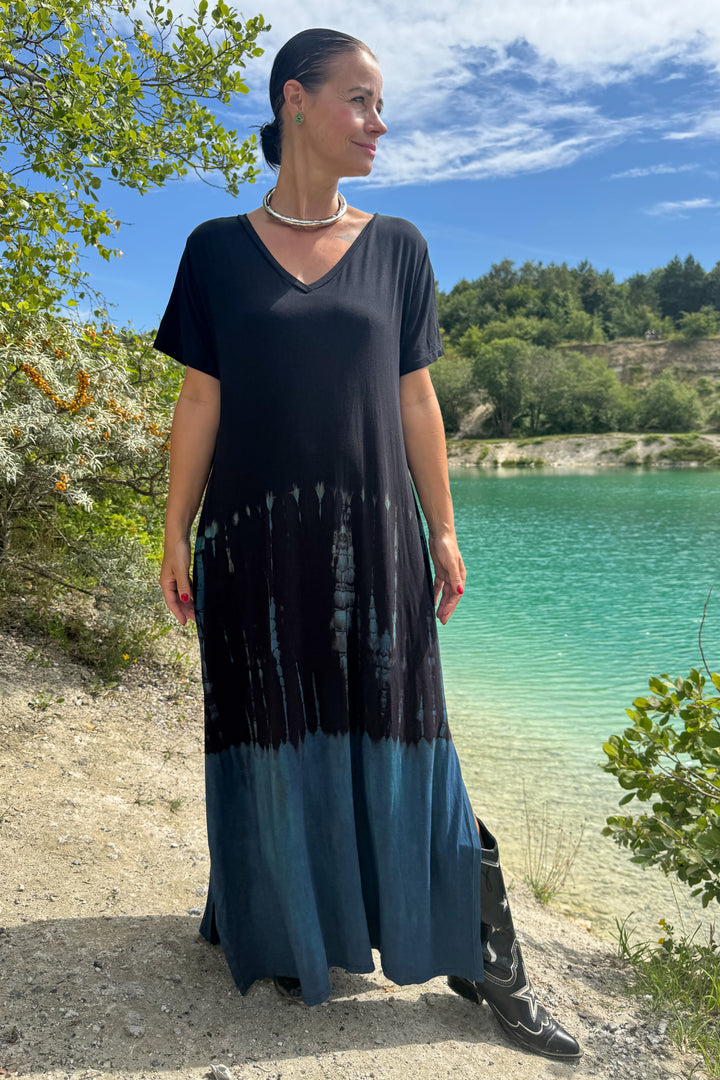 Alia Tie Dye Kjole - one size
