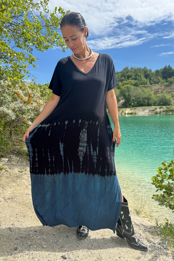 Alia Tie Dye Kjole - one size