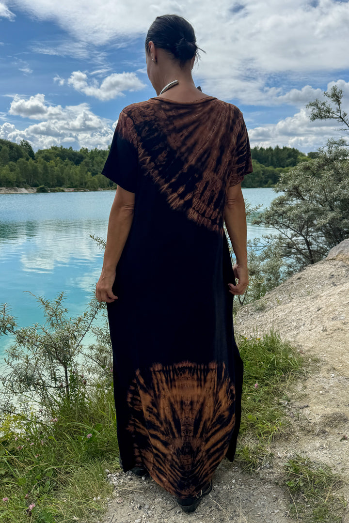 Juna Tie Dye Kjole - One size
