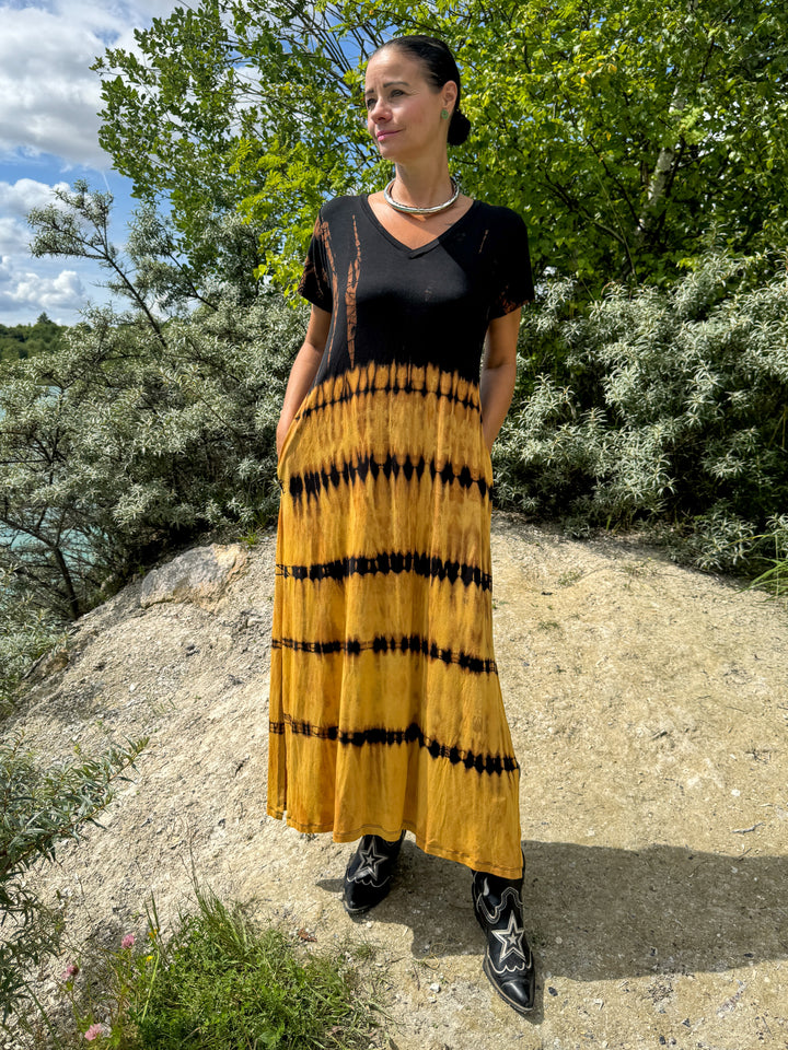 Kaia Tie Dye Kjole - one size