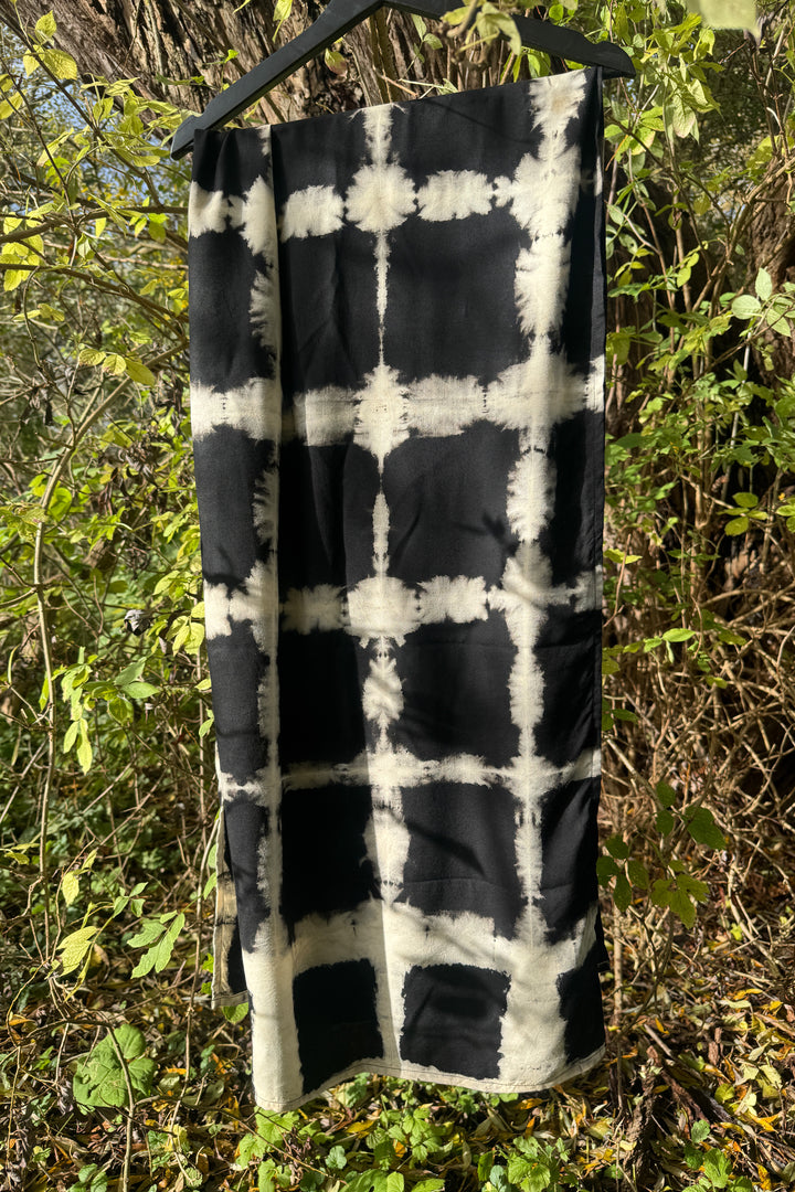 Tørklæde - Tie Dye Itajime