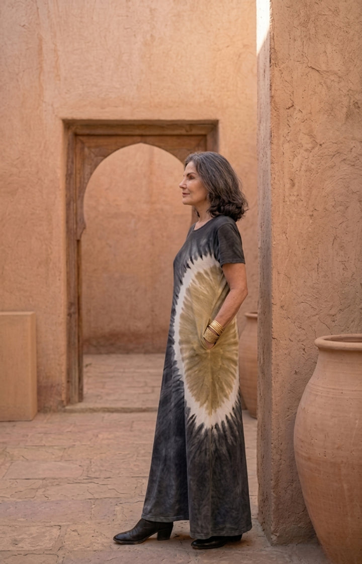 Vela Tie Dye Kjole - One Size