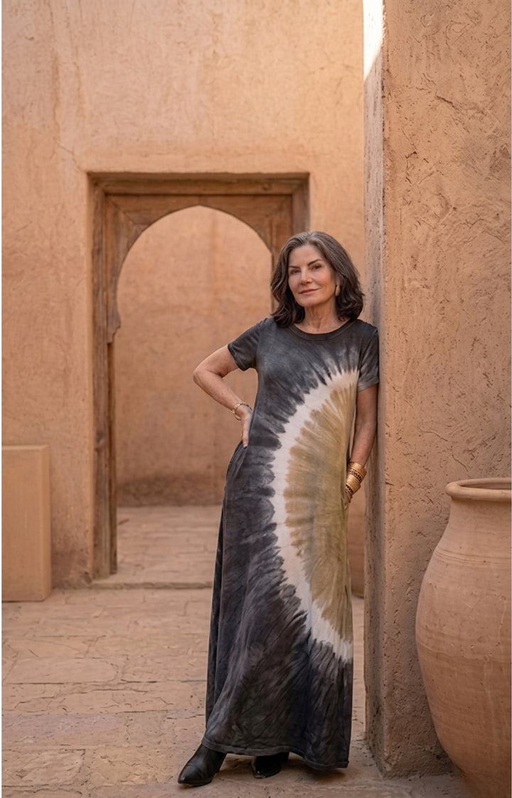 Vela Tie Dye Kjole - One Size