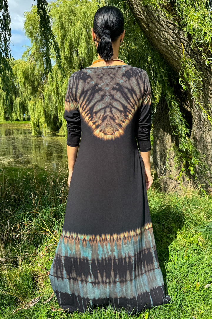 Zoe Tie Dye Kjole - One Size