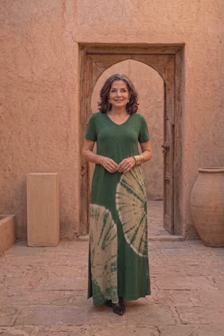 Amaya Tie Dye Dress - One Size