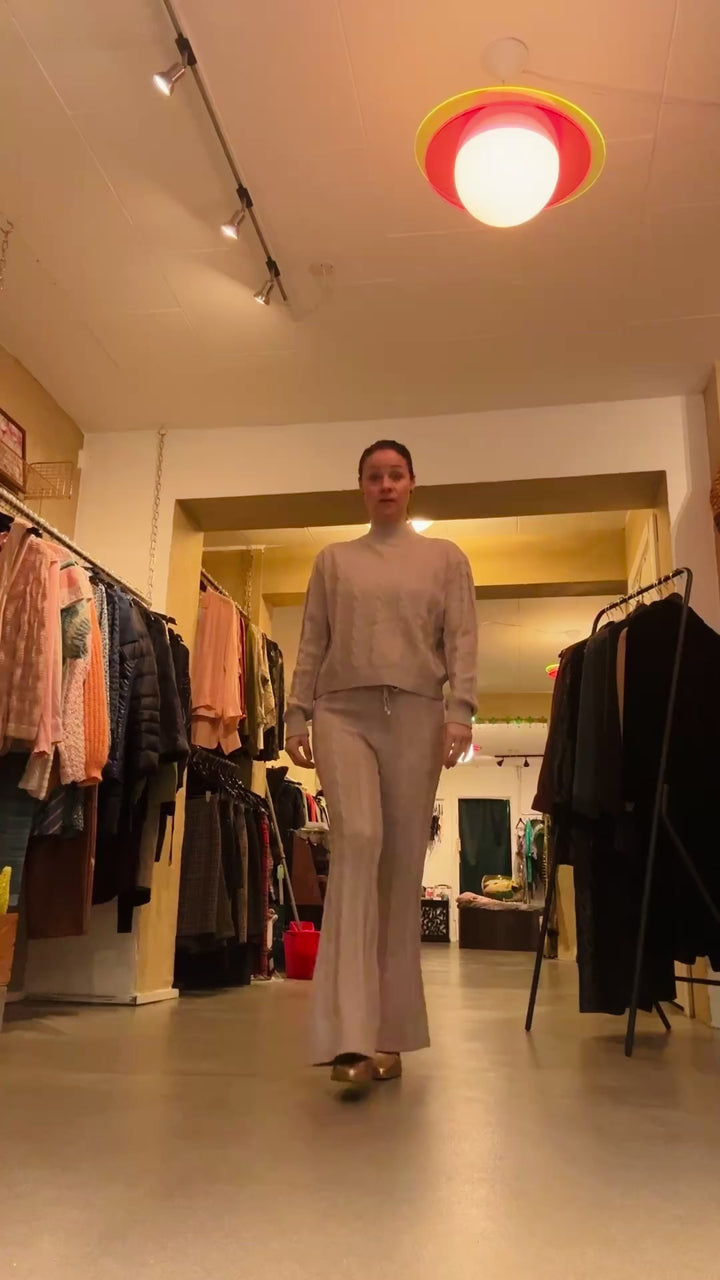 Cozy Wear - cremefarbenes Set