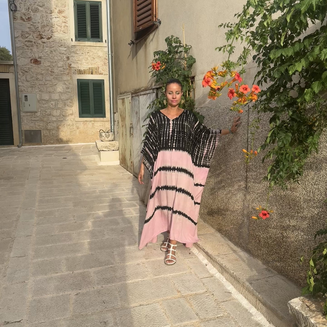 Kaftan -  Tie Dye Harmonic