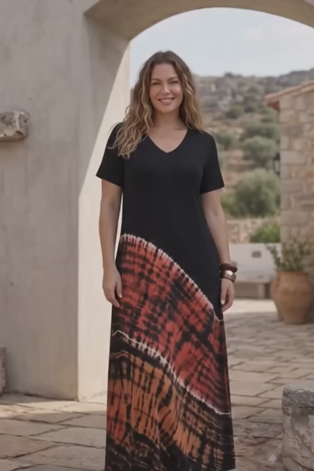 Veya Tie Dye Kjole - One Size