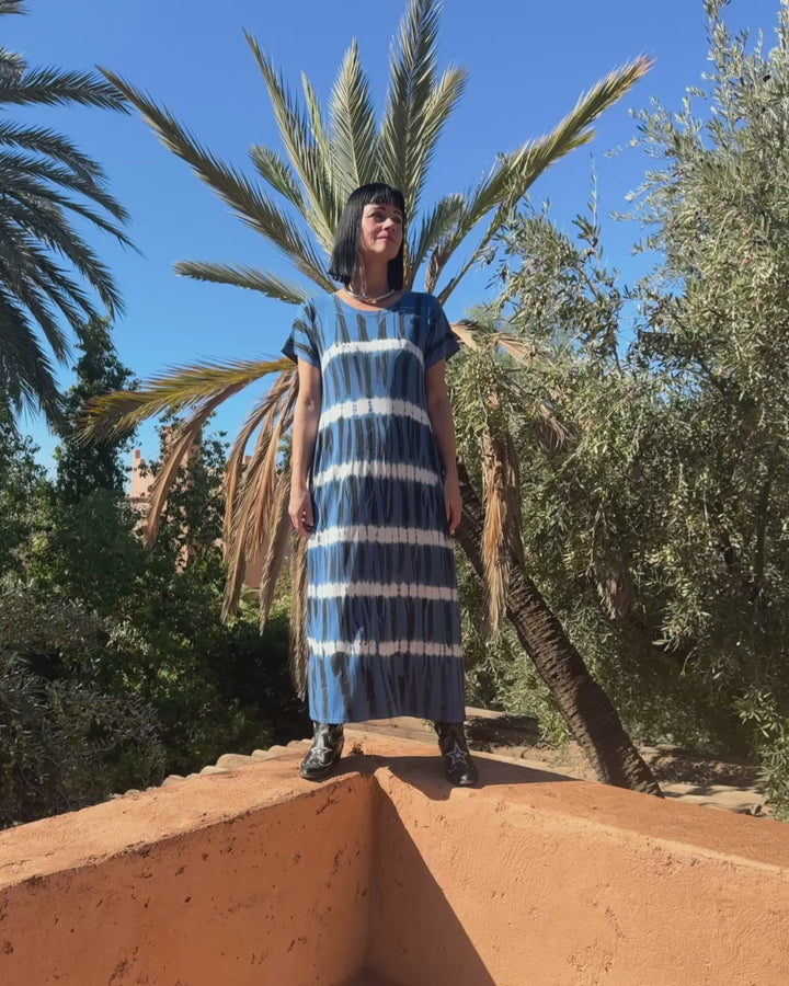 Nayla - Tie Dye Kjole - One Size