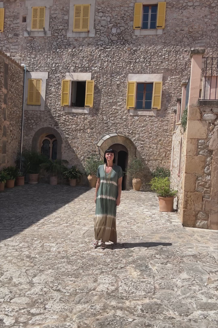 Elara Tie Dye Kjole - One Size