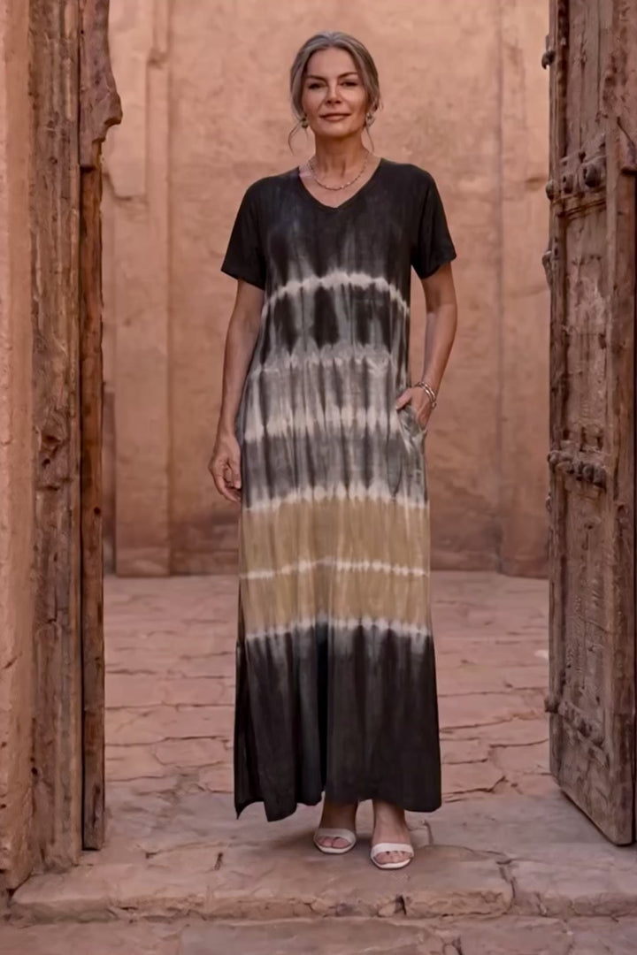 Kaela Tie Dye Klänning - One Size