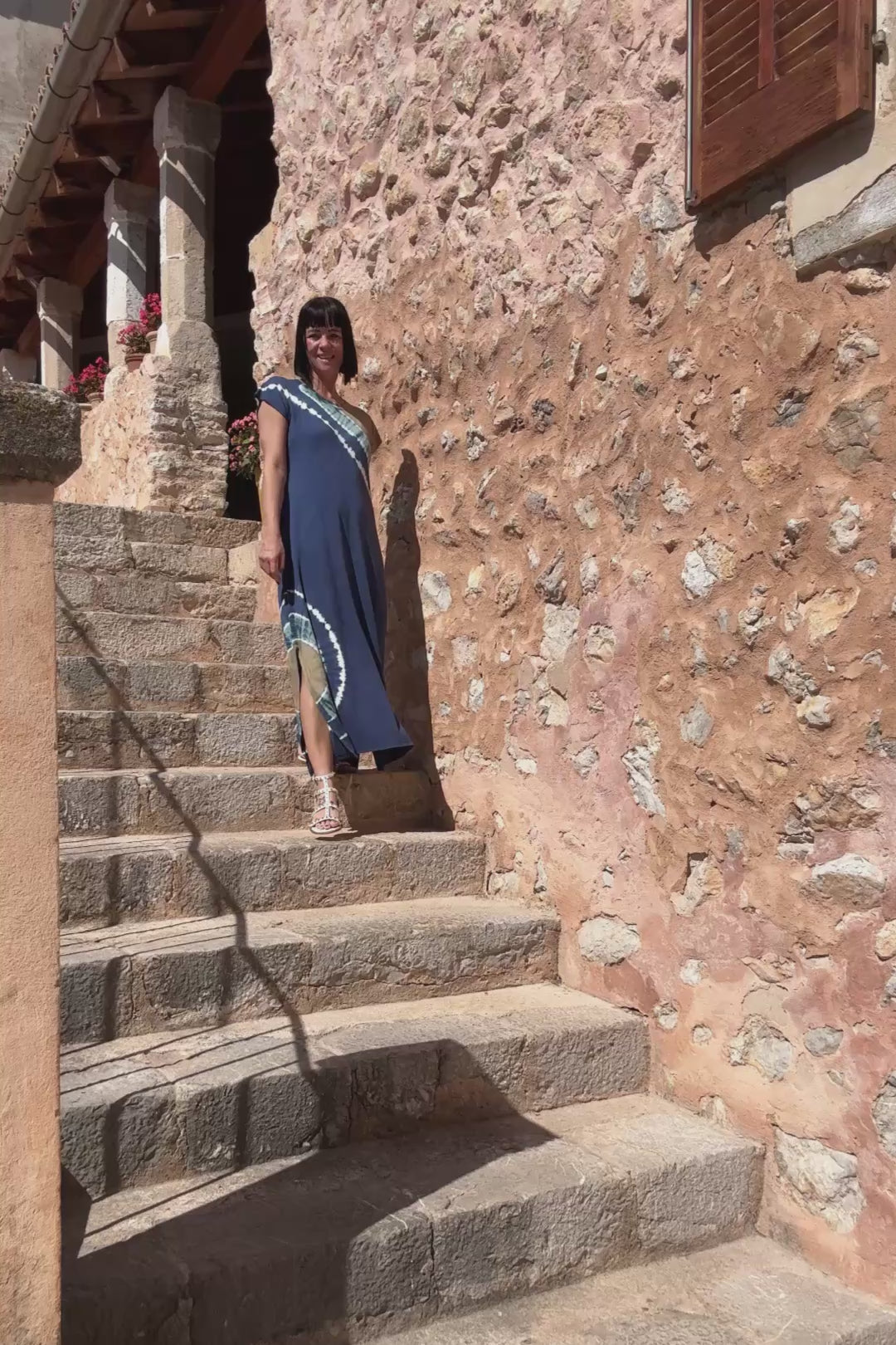 Senira Tie Dye Kjole - One Size