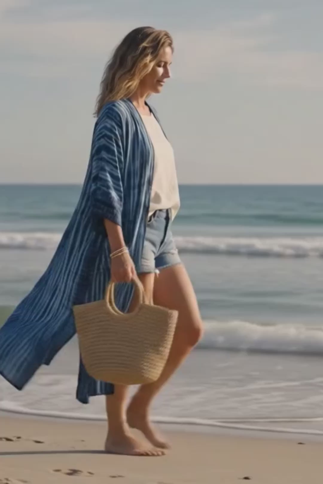 Kimono Ocean Mist - One Size