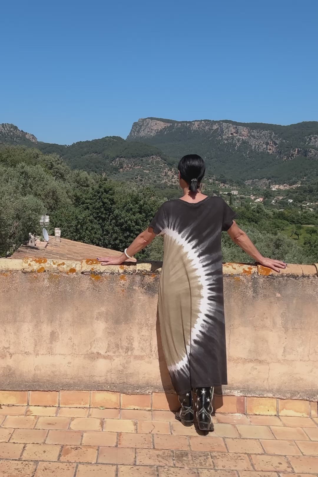 Vela Tie Dye Dress - One Size