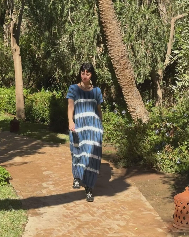 Nayla - Tie Dye Kjole - One Size