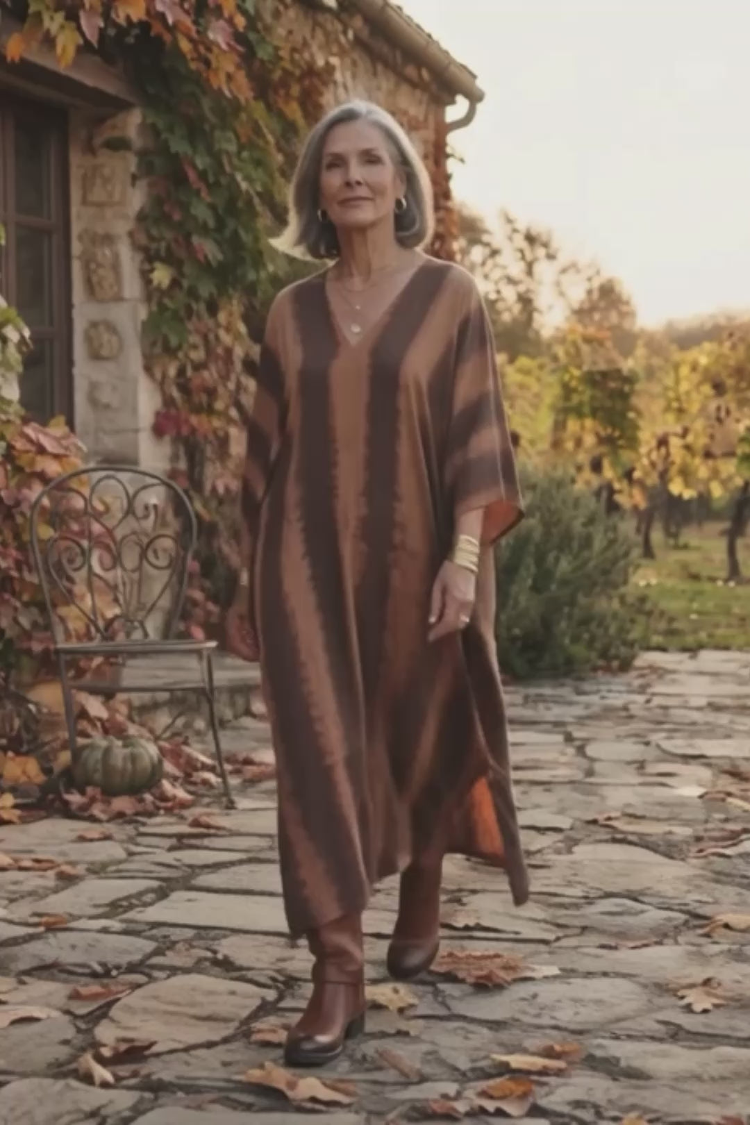 Kaftan Cacao Breeze - One Size
