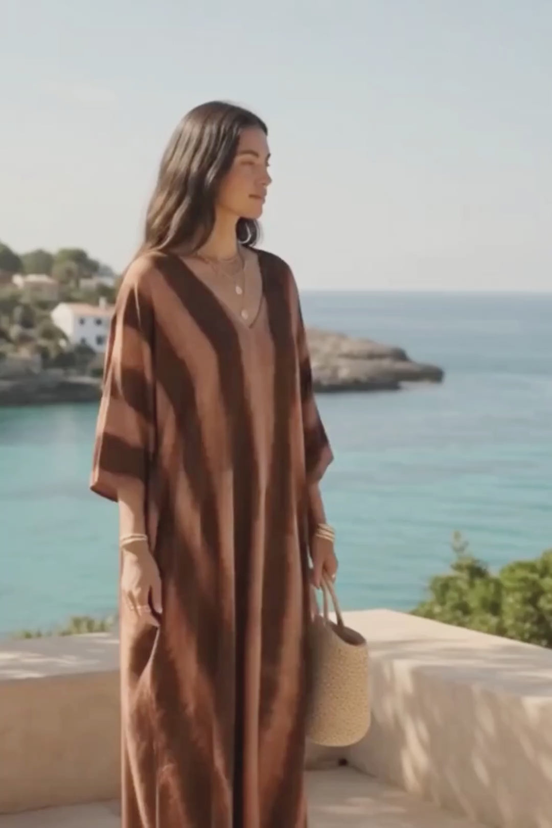 Kaftan Cacao Breeze - One Size