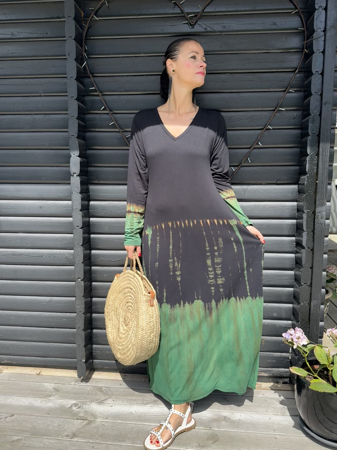 Eden Tie Dye Dress - One Size