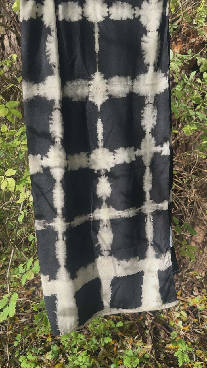 Tørklæde - Tie Dye Itajime